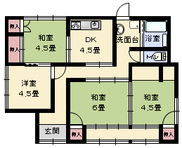 210間取り