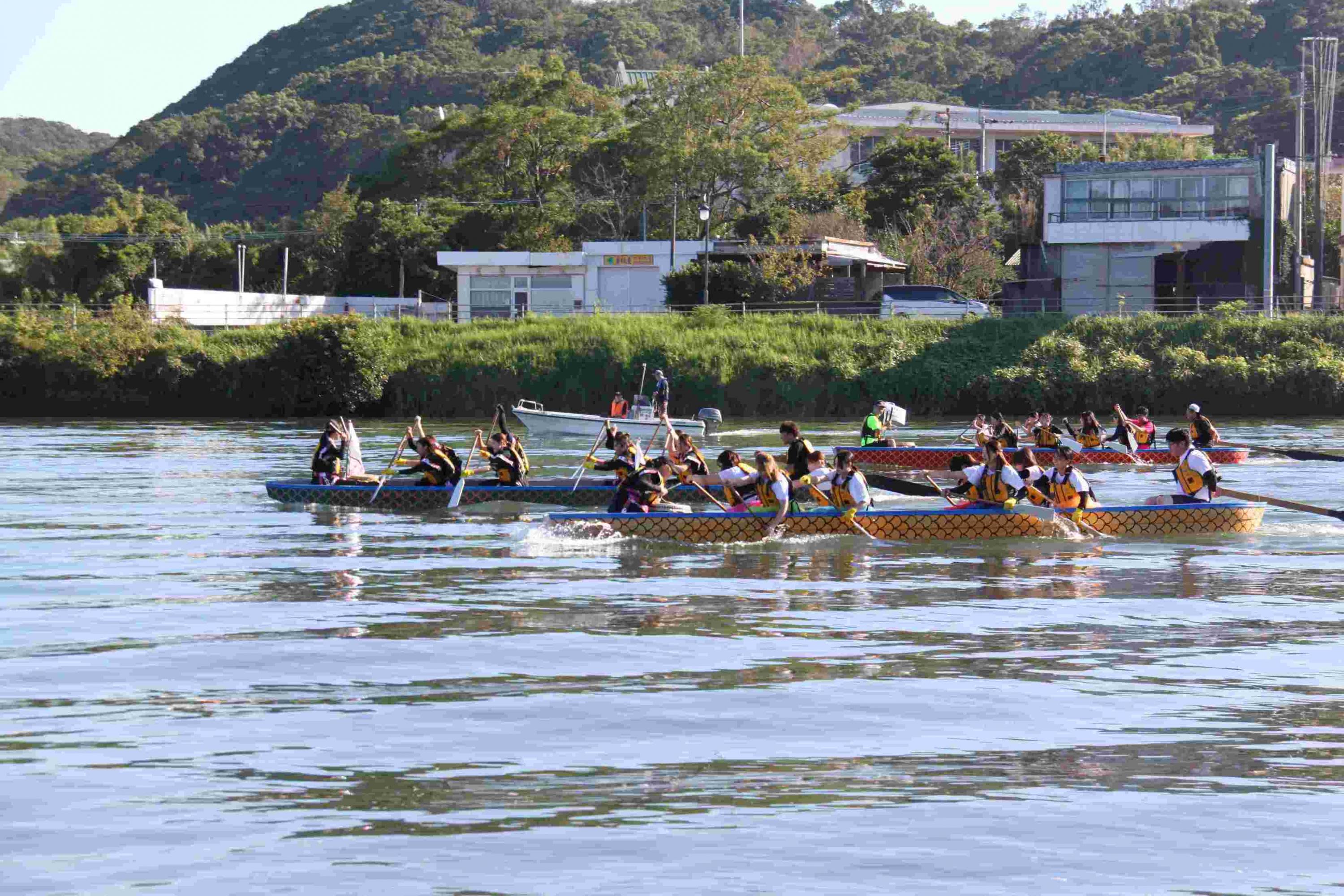 ドラゴンレースのようす